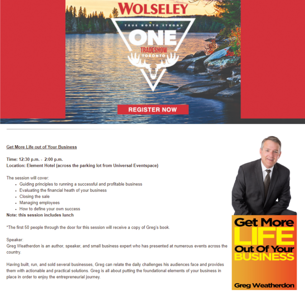 Wolseley ONE Tradeshow